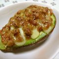 うららすもも's cooksnap of when they made アボカドの納豆詰め.