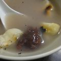 TeSage's cooksnap of when they made 残った蕎麦湯で簡単おしるこ♥.