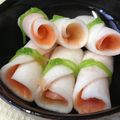 まぁきまき's cooksnap of when they made かぶとスモークサーモンの奉書巻き.