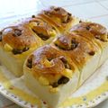 nasubeam's cooksnap of when they made 甘納豆とチーズの米粉パン.