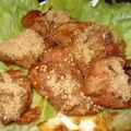 かえじぇ's cooksnap of when they made 鶏チー焼き♪　焼き肉のたれで.