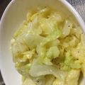 たまたに's cooksnap of when they made もう一品！！簡単キャベツのコンソメ和え.