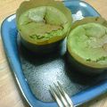 ウーリィ's cooksnap of when they made 簡単♪抹茶と甘納豆のチーズケーキ.