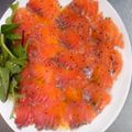 hinokimama's cooksnap of when they made サーモンのカルパッチョ.