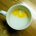 MiddleBob's cooksnap of when they made ホットカルピス柚子風味.