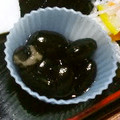 katachan's cooksnap of when they made つやつやきれい♡　しわの寄らない黒豆.