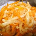 thian's cooksnap of when they made ゆずde大根とにんじんのなます♪♪.