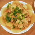 Mnakayoshi's cooksnap of when they made 豚肉もやし巻き☆ゴマ味噌だれ.