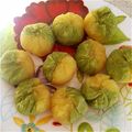 kanzy's cooksnap of when they made 栗入り抹茶きんとん　茶巾絞り.