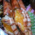 erittona's cooksnap of when they made おせち☆おもてなしにも♪海老の黄金焼き。.