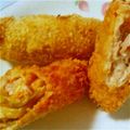 ハルニョッキ's cooksnap of when they made 豚キムチーズカツ.