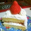 sakyoo's cooksnap of when they made 苺のショートケーキ.