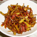 zkiririn's cooksnap of when they made サツマイモの皮で大学芋風.