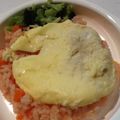 knoflook's cooksnap of when they made 離乳食後期 ふわとろオムライス.