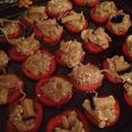 イントラたっきー's cooksnap of when they made 塩麹きのことトマトでおしゃれな前菜♪.