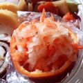 ※Kei's cooksnap of when they made 洋風紅白なます.