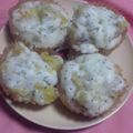hana＊87's cooksnap of when they made さつまいも蒸しパン.