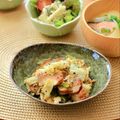 runa10's cooksnap of when they made キャベツと薩摩揚げの卵とじ☆.