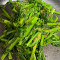 ネギがお好き's cooksnap of when they made 菜の花の鰹節炒め.