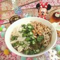 みなみんくっきんぐ's cooksnap of when they made 夏バテ防止具だくさんネバネバそば.