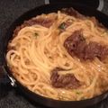 ShinobiK's cooksnap of when they made すき焼きうどん.