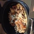 ぴゃぴこーん's cooksnap of when they made 栄養満点＊ひじきと鶏肉の炊き込みご飯.