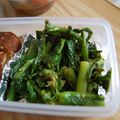 畑パパ's cooksnap of when they made 菜の花の韓国風おひたし.