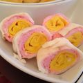 みじょーん's cooksnap of when they made おせちにいかが～三色卵焼き☆お弁当にも❤.