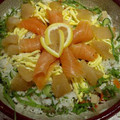 ko2cook's cooksnap of when they made 鮭フレーク・スモークサーモン　ちらし寿司.