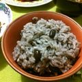 みぃじょ's cooksnap of when they made 昆布茶と梅干しで♪簡単香ばしい黒豆ご飯☆.