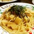 ポンペケ's cooksnap of when they made 筍の和風スパゲティー.
