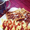 マチコ姉さん's cooksnap of when they made 簡単さくふわ～♪アメリカンワッフル.