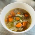 azbjbn's cooksnap of when they made 玉ねぎと人参のスープ。.