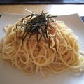 kirakira34's cooksnap of when they made 我が家の☆たらこ（明太子）スパゲッティー.