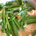 fukudoru's cooksnap of when they made ✿とろとろニラ玉うどん✿.