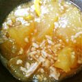 rem★'s cooksnap of when they made 鶏と冬瓜の煮物、生姜をきかせて.