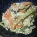 あこまき's cooksnap of when they made カレー風味の炒り豆腐.