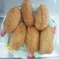 kona8's cooksnap of when they made 蓮根・生姜・胡麻で簡単おいなりさん.