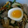相海しのん's cooksnap of when they made 温玉のせ野菜炒め.