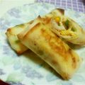 ましゅまろ○°'s cooksnap of when they made お弁当に♪ちくわで磯部風春巻.