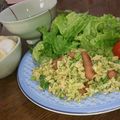 mokun's cooksnap of when they made パパッと朝食ポークビッツの卵炒め.
