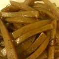プリティースノー's cooksnap of when they made きんぴらこんにゃく.