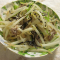 miyuki12's cooksnap of when they made 豚ともやしの塩昆布レンジ蒸し.