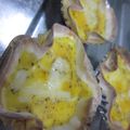 こずっぺ's cooksnap of when they made チャーシューとほうれん草deミニキッシュ.