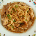 ともか。's cooksnap of when they made ♡◎生姜焼き味？豚ともやしのとろみ炒め.