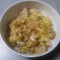 新葵まま's cooksnap of when they made 鶏むねでとろっジューシー親子丼.