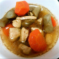 みにちえ's cooksnap of when they made ごぼうと鶏と人参の煮物.