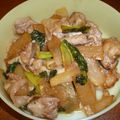 amaasin's cooksnap of when they made 大根とチンゲン菜と豚肉の炒め煮.