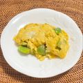 コムギ大好き's cooksnap of when they made 玉子と空豆の炒め物.