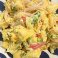 YU♡CO's cooksnap of when they made 簡単かにかまとネギのスクランブルエッグ風.